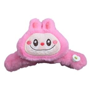 Labubu Style Fuzzy Hair Claw Clip Cute Kawaii Aesthetic Hair Accessory Gift